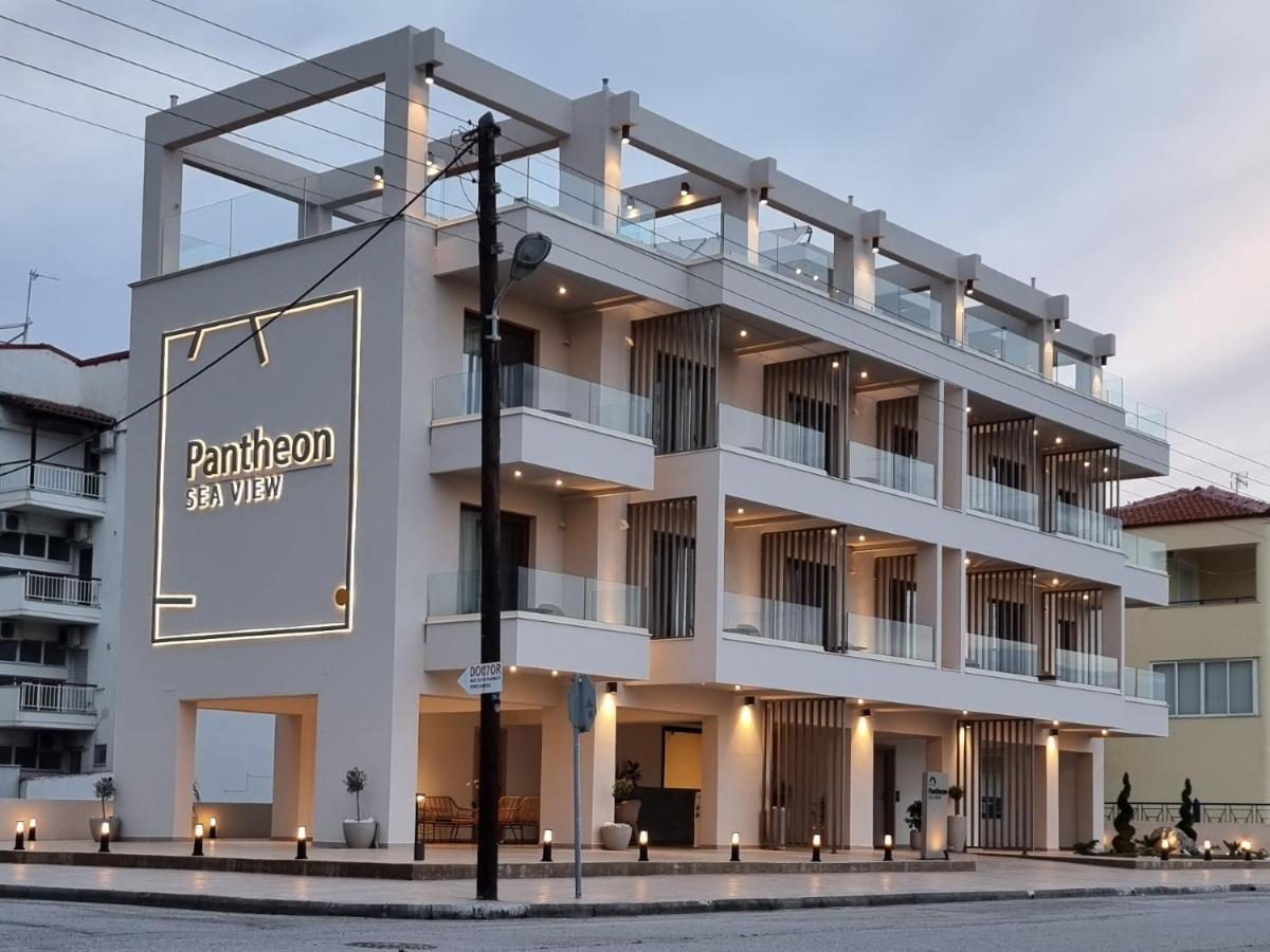 Pantheon Sea View Aparthotel Néoi Póroi Buitenkant foto