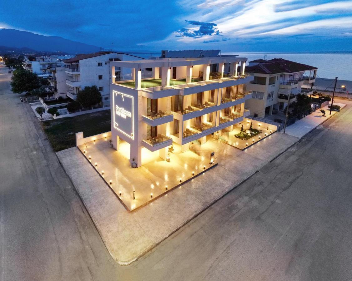 Pantheon Sea View Aparthotel Néoi Póroi Buitenkant foto