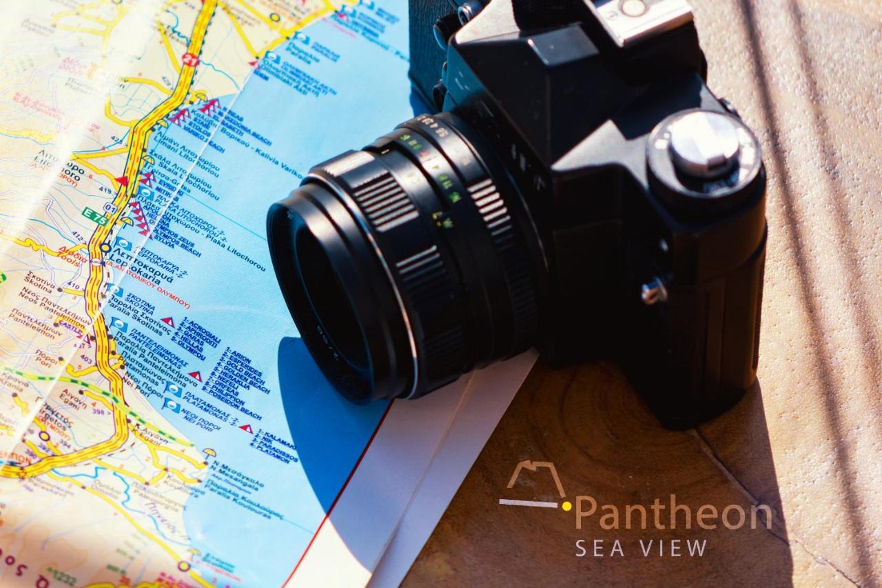Pantheon Sea View Aparthotel Néoi Póroi Buitenkant foto