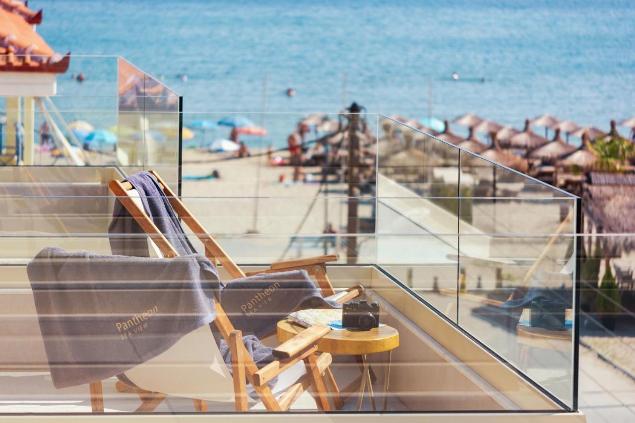 Pantheon Sea View Aparthotel Néoi Póroi Buitenkant foto