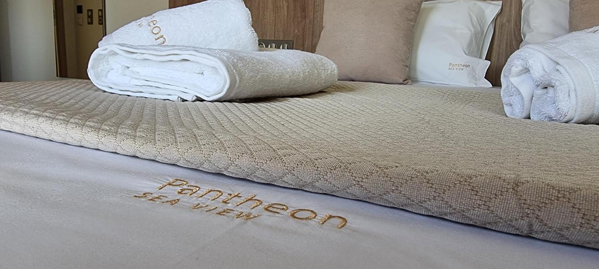 Pantheon Sea View Aparthotel Néoi Póroi Kamer foto